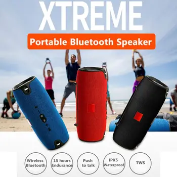 

outdoor wireless column waterproof super bass music center High power portable bluetooth speaker 40W subwoofer speaker TF card