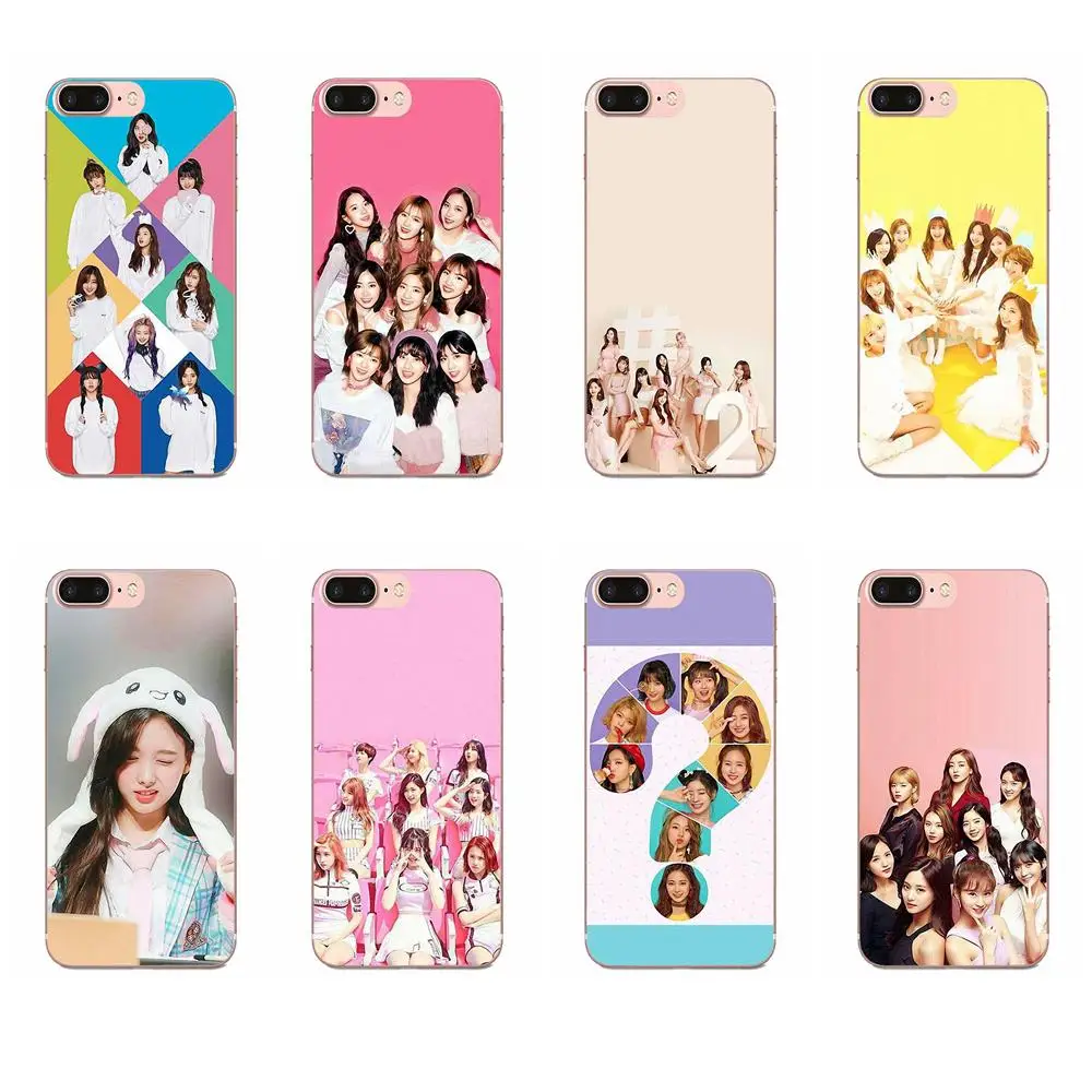 Twice Kpop Girl Group TPU мягкие Аксессуары для телефонов Чехол Apple iPhone 4 4s 5 5C 5S SE 6 6S 7 8 11 Plus Pro X