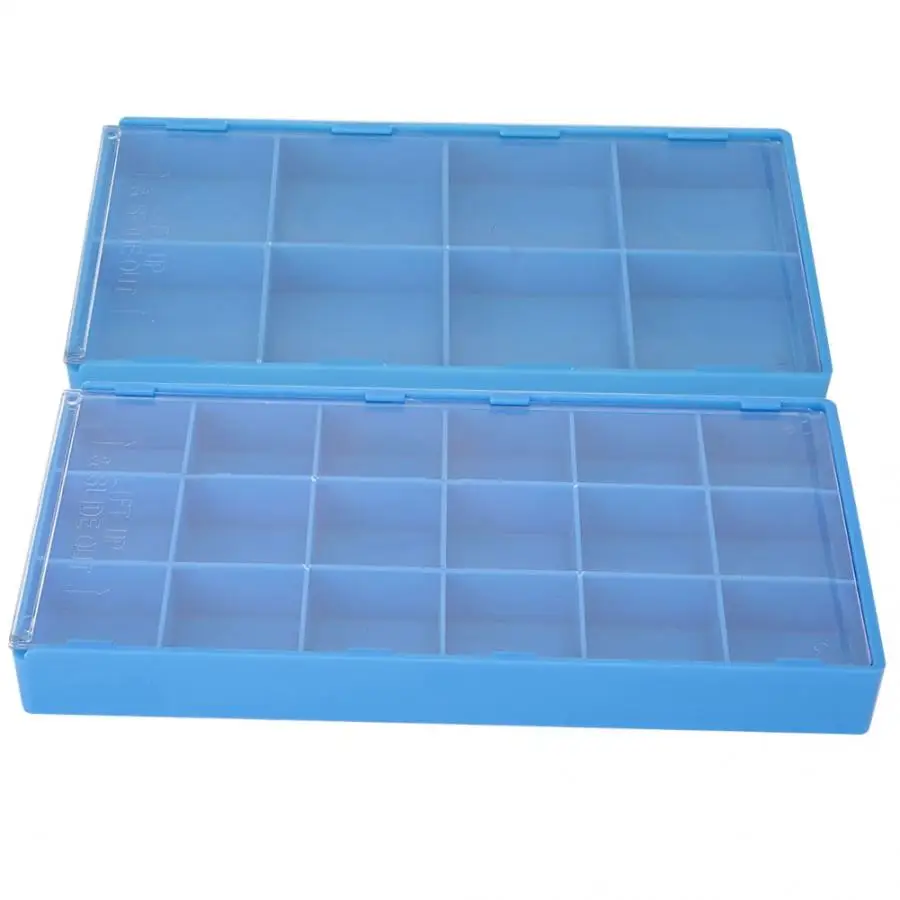 Plastic Watch Parts Storage Box Organizer Watchmaker Repairing Tools Storage Tray Watch Display Container Holder