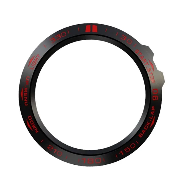 Stainless Steel Bezel Ring Adhesive Cover Case Protector