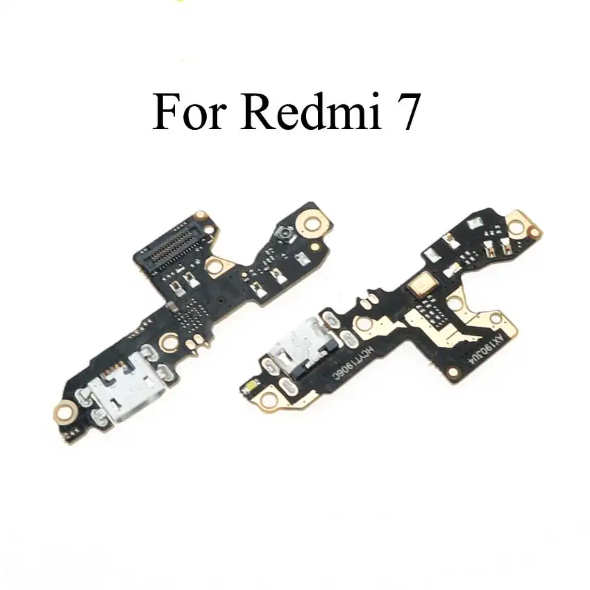 Юйси USB плата с зарядным портом гибкий кабель разъем с микрофоном для Xiaomi Redmi Note 5 Plus Pro 5A 6 Pro 6A 7 Pocophone F1 Go