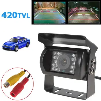 

18 IR 420 TVL LED Night Vision Car Rear View Camera Backup Reversing Parking Rear View Camera 150 Degrees Wide Angle