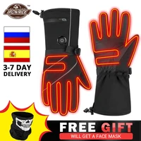 HEROBIKER Motorcycle Gloves Waterproof Heated Guantes Moto Touch Screen Battery Powered Motorbike Racing Riding Gloves Winter## 1