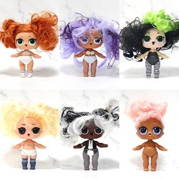 

LOL Surprise Dolls Cute Cartoon Doll NO.5 Generation Hair Transplant Baby Change Body Model Kids Toys for Children Girls