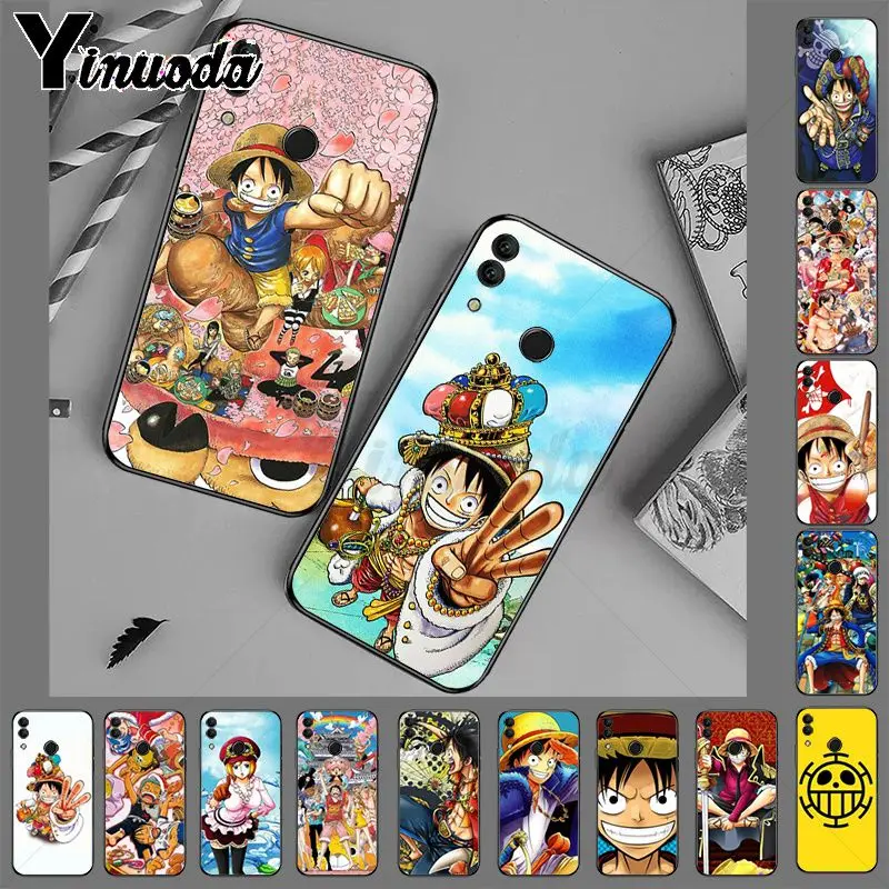 Японский аниме коллаж one piece luffy Чехол для мобильного телефона huawei p20pro Y5 Y6 Y7 p30pro nova3i