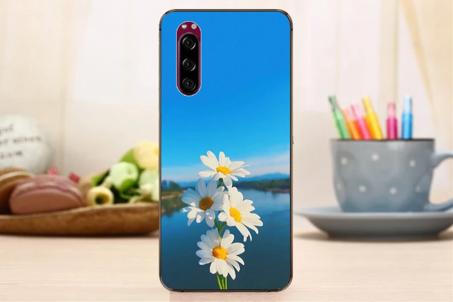 For Sony Xperia 5 J8210 J9210 J8270 Case 6.1'' Fashion silicone Back Cases for Sony Xperia 5 Phone Cover Protective Shells Coque