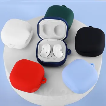 

New Silicone Earphone Case for Samsung Galaxy Buds Live Wireless Headset Shockproof Soft Protective Headphone Cover Shell