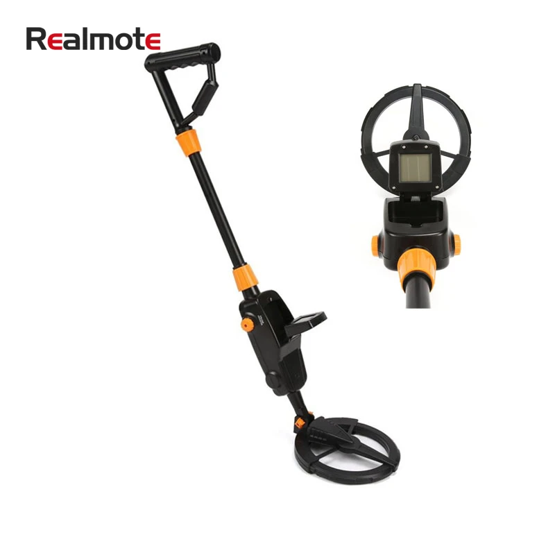 

Lightweight Handheld Children Metal Detector Gold Digger Treasure Hunter Tracker Seeker with Waterproof Search Coil for Kids