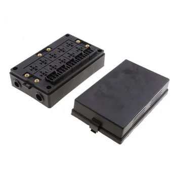 

Parts Fuse Box Black Plastic Dust-proof 19.5x12x4.5cm Accessories Truck