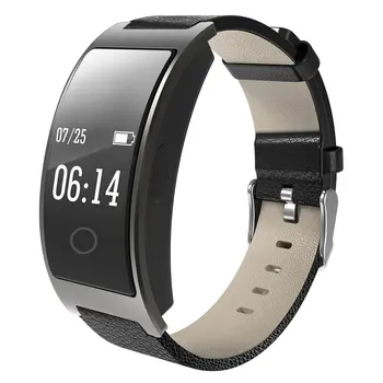 

Ck11S Smart Bracelet Business Leather Strap information push Health Monitoring Multi-Function Sports Waterproof Bracelet