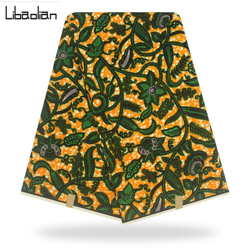 Цена! лучшее качество! Настоящий батик настоящий восковой хлопок, африканская набивная ткань хлопок Нигерия! F909-05