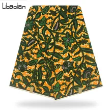 Цена! лучшее качество! Настоящий батик настоящий восковой хлопок, африканская набивная ткань хлопок Нигерия! F909-05