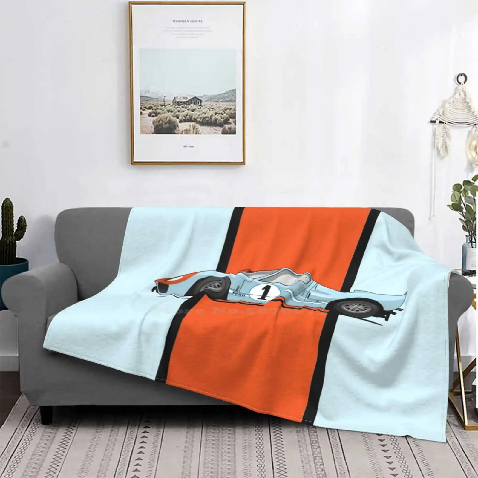 

Gt40 1966 Ken Miles Creative Design Light Thin Soft Flannel Blanket Gt Gt40 1966 Le Mans Ken Miles V Vs Racing Motorsport