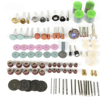 

161pcs Abrasive Tools for Dremel Rotary Tool Accessory Set Fits for Dremel Drill Grinding Polishing Dremel Tools Accessories