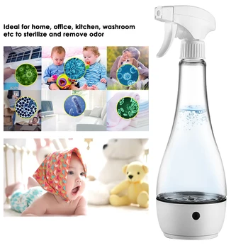 

Reusable Household Disinfectant Maker 500ML Spray Bottle Disinfectant Making Machine Stain Remover Disinfection Water Machine