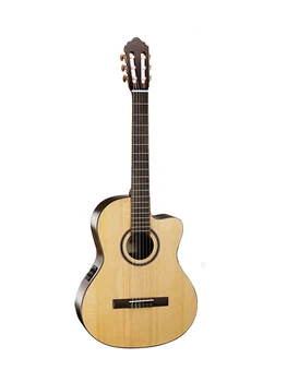 

Ac160cf-nat Classic Series classic guitar with pickup, with neckline, Cort