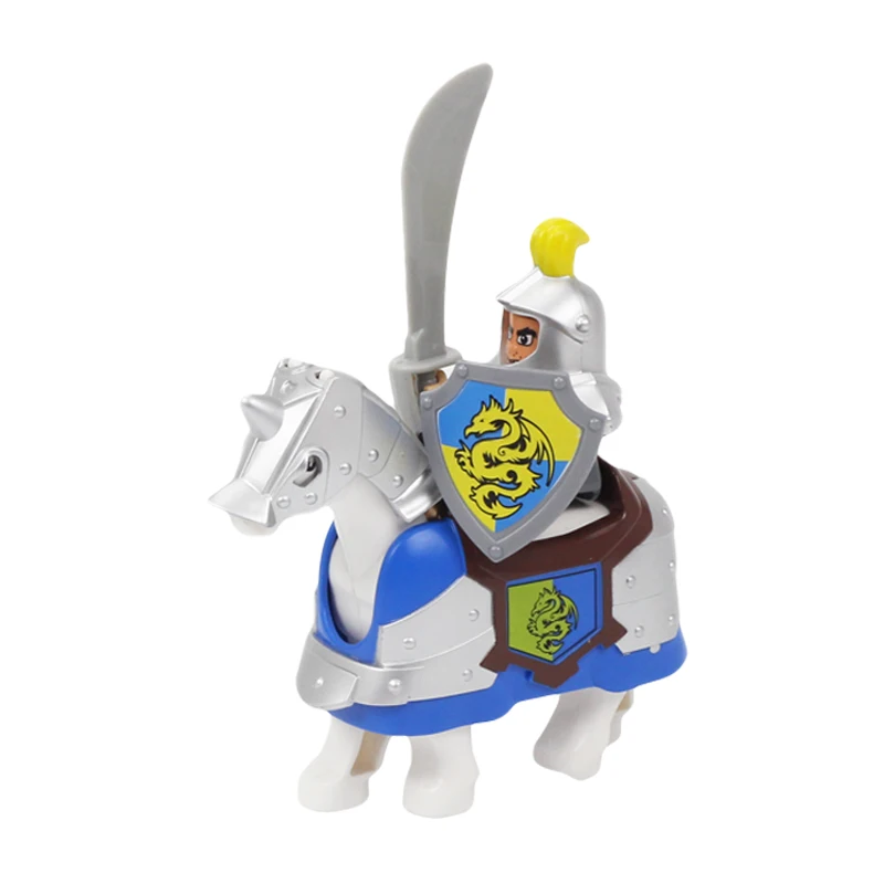 Конструктор детский Замок большой конструктор совместимый с Duplo форт башня