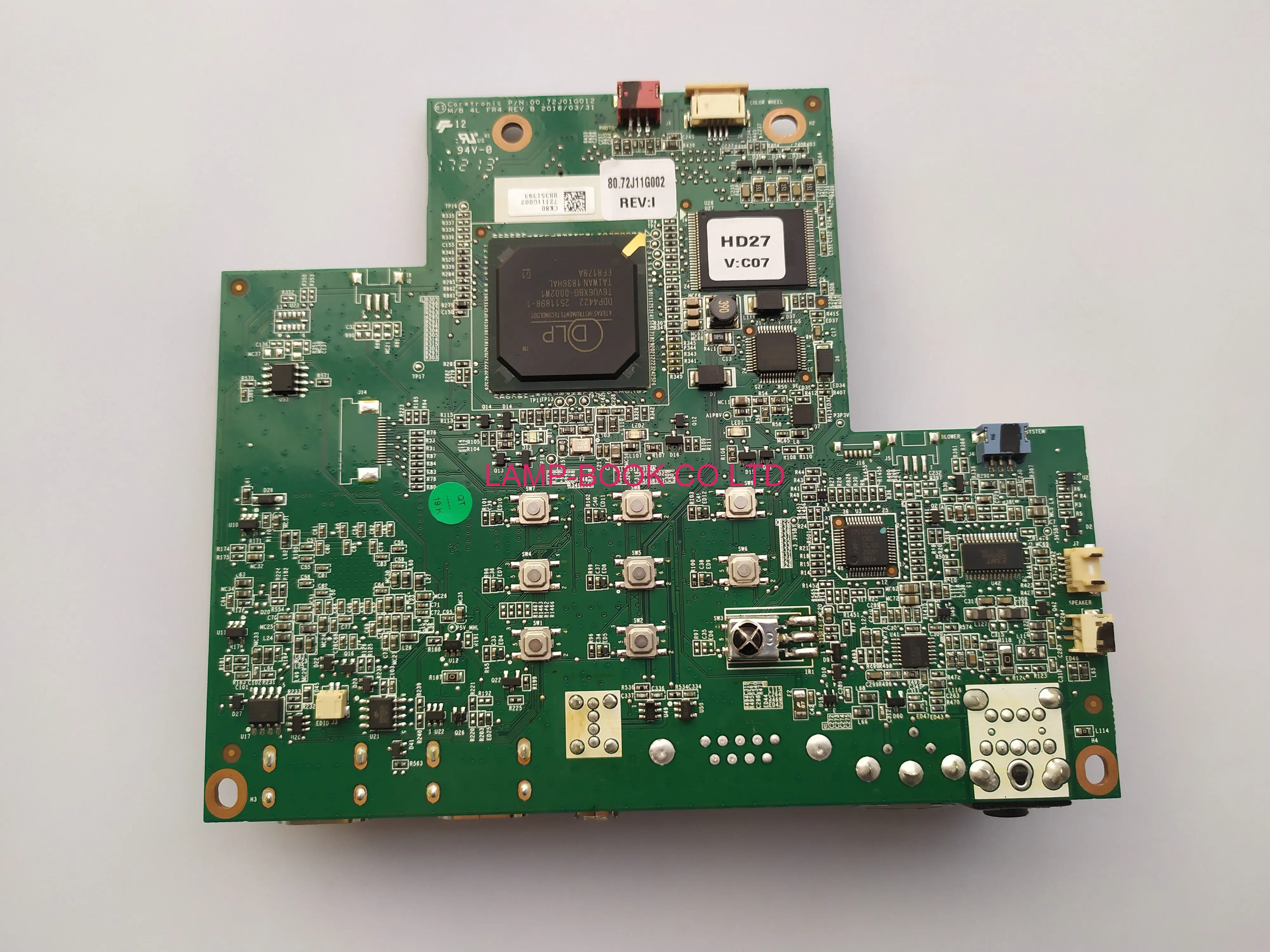 Used Main Board For Optoma Hd27 Hd142x 