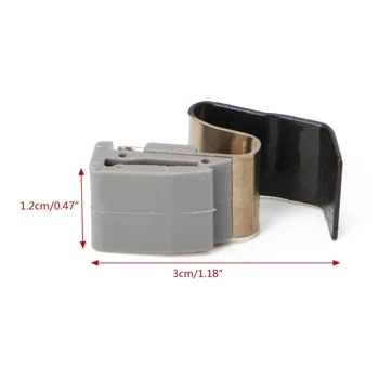 

Fuel Door Tank Lid Spring Clip Gas MR970563 MB642442 Fuel Door Spring Clip Lid