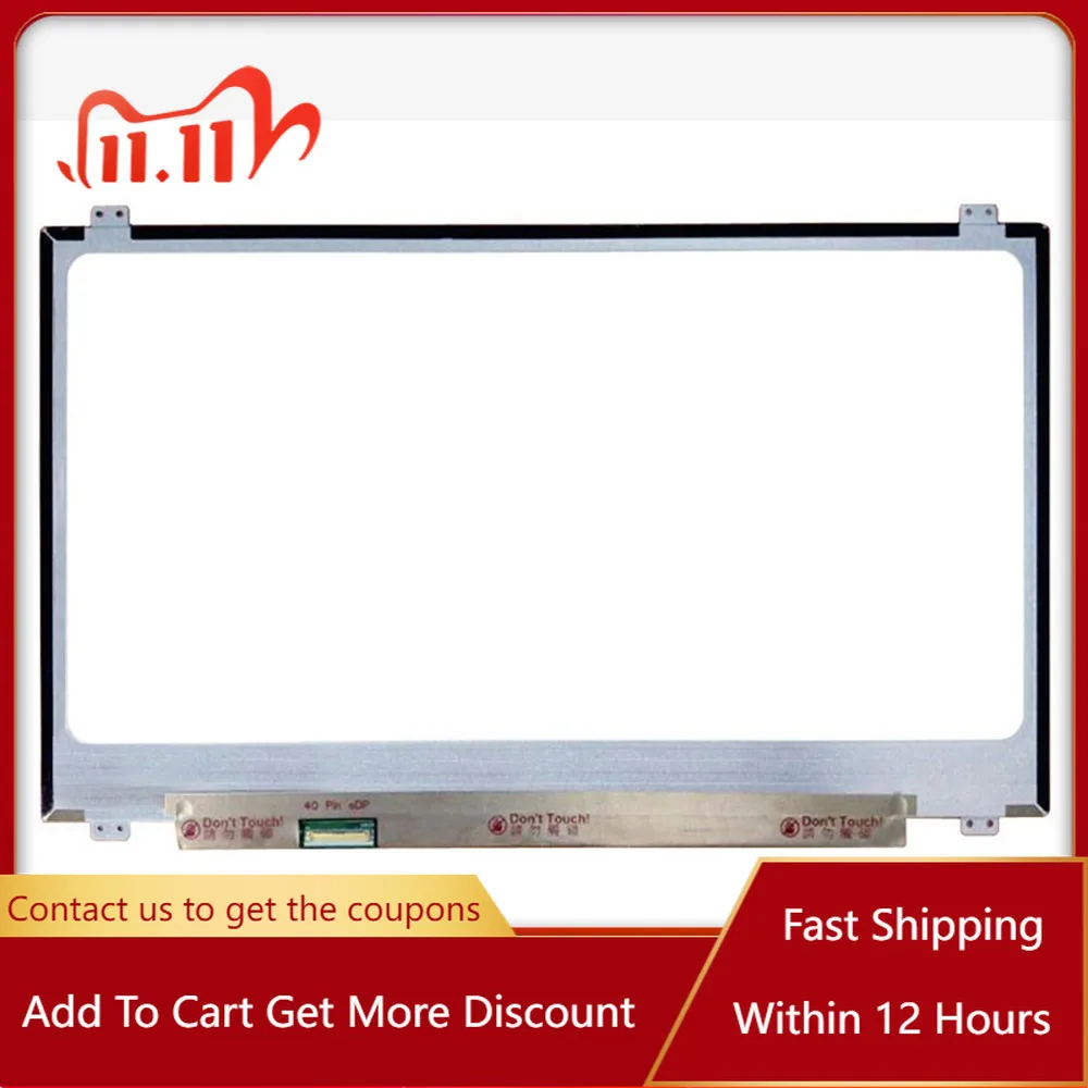

17.3 inch B173QTN01.5 LCD Screen EDP 40PIN 120HZ IPS QHD 2560*1440 LCD Gaming Laptop Replacement Display Panel