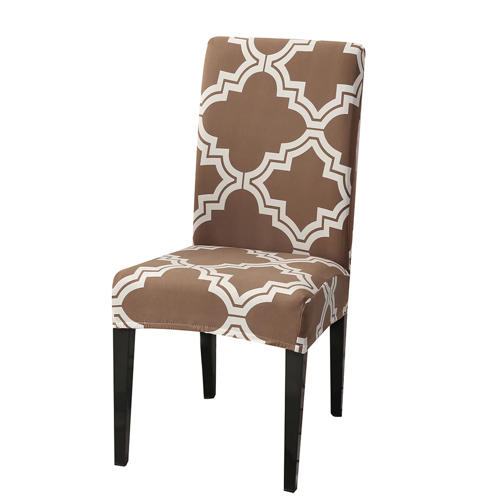 1/2 шт современный однотонный цветной чехол для кресла спандекс с принтом Эластичные Свадебные банкетные чехлы для стульев для столовой чехлы для сидений отеля - Цвет: G