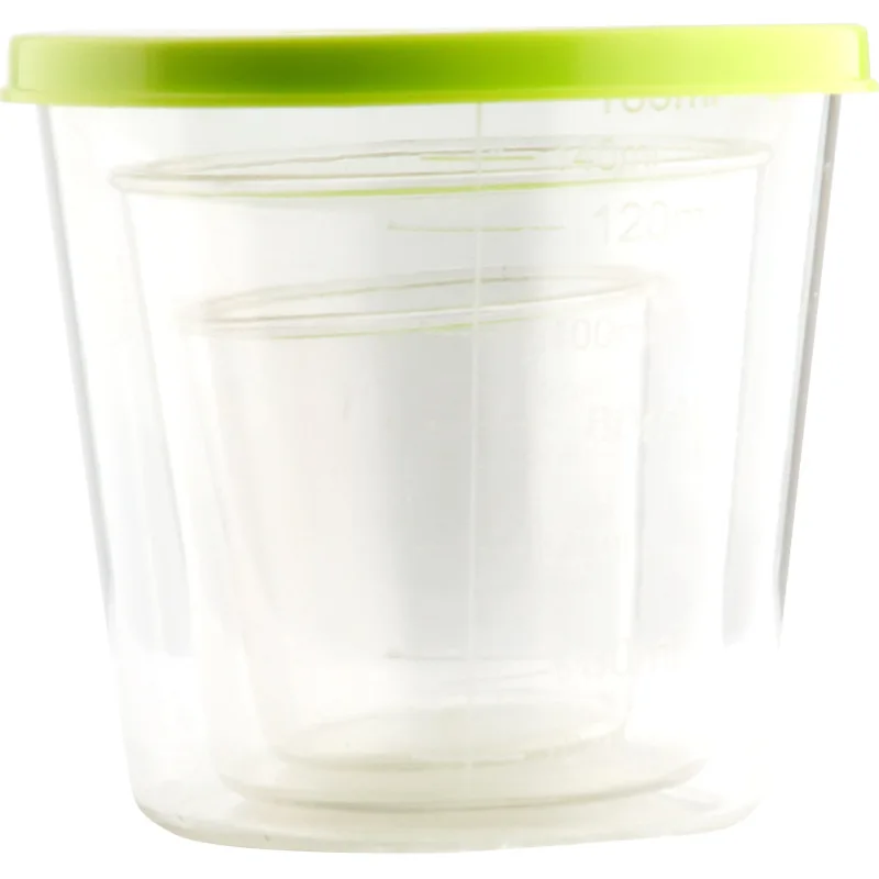 3pcs Fishing Measuring Cup Bait Cup Fishing Gear Fishing Article with Scale Bait Measuring Cup Transparent Cup Graduated Glass
