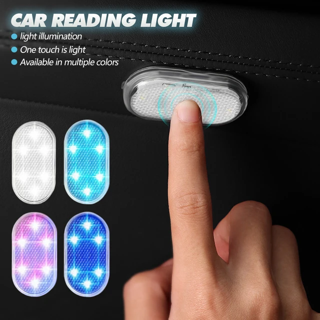 USB rechargeable voiture intérieur LED dôme toit plafonnier lampe de