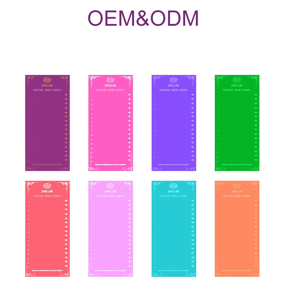 OEM ODM накладные ресницы частный логотип DIY Индивидуальный личные для наращивания