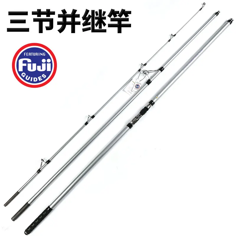 Lurekiller поступление второго поколения 4,2 м 3 секции Fuji Guide surfcasing Rod длинный Литой Surf Rod 100-250 г сиденье пляжный Rod