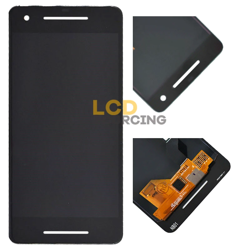 ЖК-дисплей для htc Google Pixel 2XL lcd кодирующий преобразователь сенсорного экрана в сборе для Google Pixel 2 Замена дисплея 1440x2880