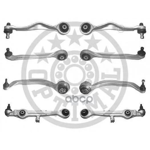 Kit Suspension Arm-Front Audi A4 95-00, A6 97-02 allroad 6/02 Skoda Super B 2/02, Vwpassat Optimal. G8532