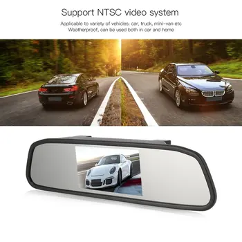 

4.3inch Monitor High Definition Video Car Parking Monitor Rear View Reversing Monitor LED Night Vision For Truck Vehicle