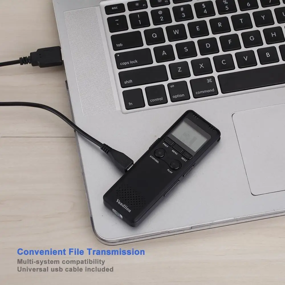 Цифровой диктофон Vandlion V30 портативный записывающее устройство с голосовой