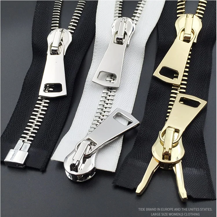 12 Big Size Metal Zipper For Sewing 70cm 85cm 100cm 1piece Single