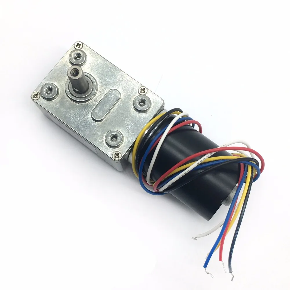 Bringsmart оптовая продажа JGY-2838 12 v мотор червь 12 V-24 V micro турбо-снижения двигателя для робот DIY часть драйвер Self-замок