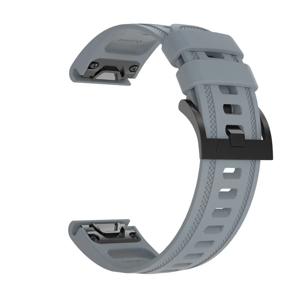 20 мм ремешок для наручных часов Garmin Fenix 6S 5S Plus gps Смарт-часы спортивный силиконовый ремешок для часов с быстроразъемными браслетами