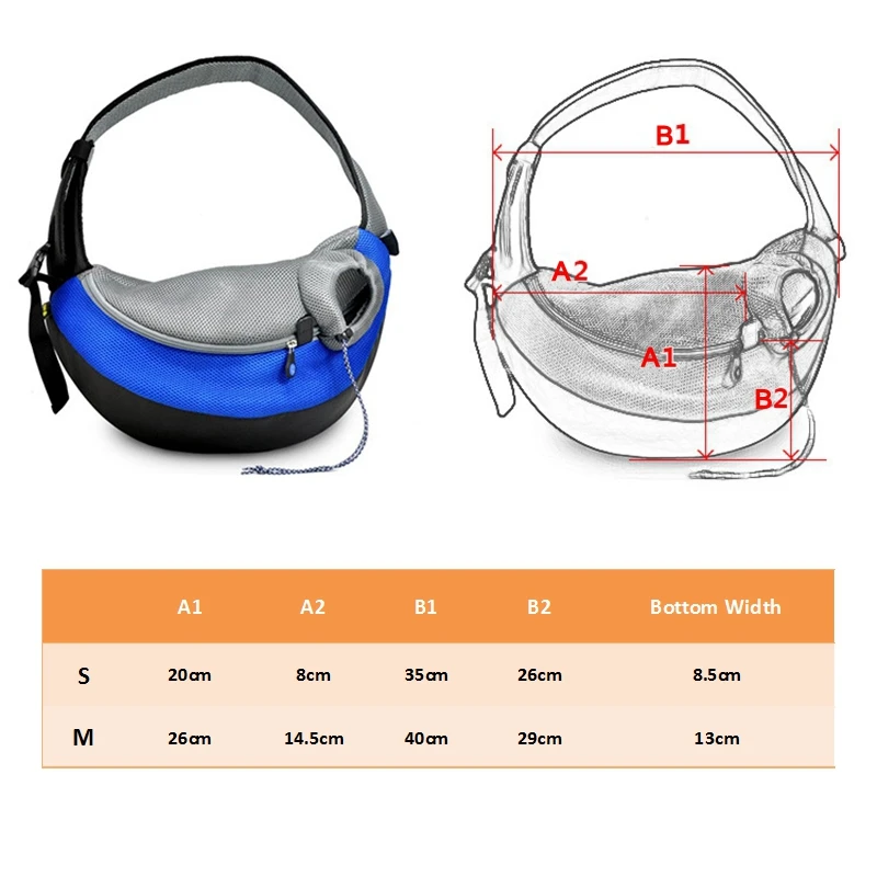 Сумка для переноски домашних животных дышащая сетчатая сумочка из ткани Оксфорд
