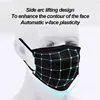.10-50pcs Black Disposable Mouth Face Mask Non Woven 3 Layers Meltblown Filter Anti Dust Safe Breathable Earloops Adult Masks 2