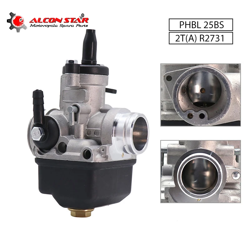Карбюратор Alconstar PHBL 25 мм КАРБЮРАТОР BS R2731 DellOrto Carb 2 тактный 50cc 300cc стартер Man Aprilia 50
