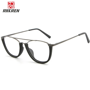 

YT071 Retro fashion eyeglasses with glass frame for women with myopic glasses super light Female optical glasses New Eyewear