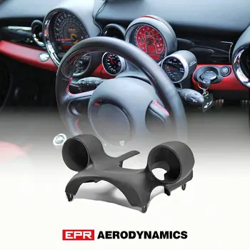 

Car Accessories AG Style PU Gauge Meter Holder 60mm Inner Dial Cover Drift Trim Kit Interior Tuning Part For R56 Mini Cooper S