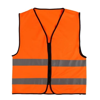 

Textile vest W14, class 2, orange, size XL, zipper 3715849