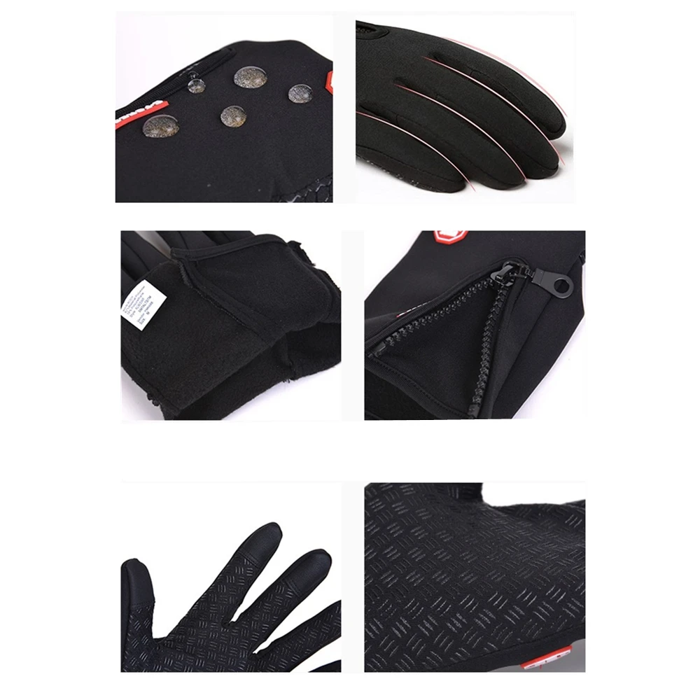 Ski Gloves Snowboard Gloves Women Men  Winter Motorcycle Riding Waterproof Snow Windstopper Camping Leisure Mittens New