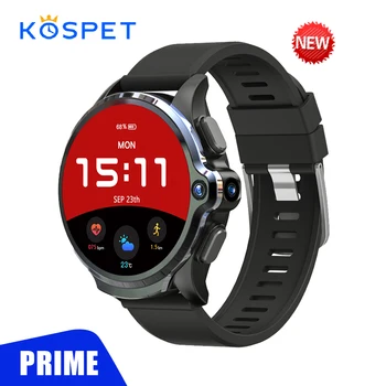 

KOSPET Prime 3GB 32GB Smart Watch Men 1260mAh Heart Rate Face ID 1.6" 4G Android smartwatch Camera GPS Connect Android IOS Phone