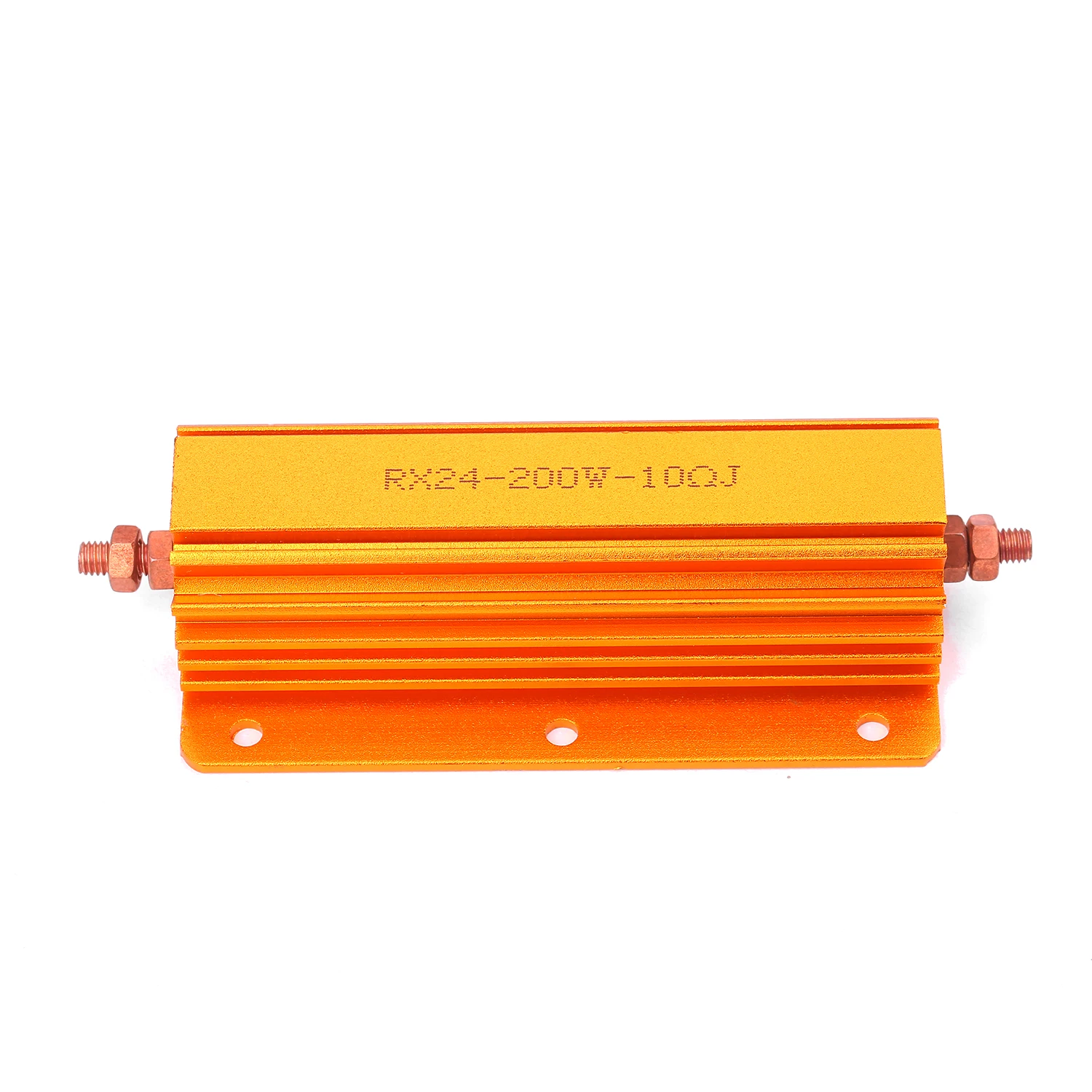 RX24 200 Вт 1ohm/2ohm/4ohm/8ohm/10ohm алюминиевый корпус сопротивление металлическая проволочная обмотка проволока обмотка резистор манекен дорога