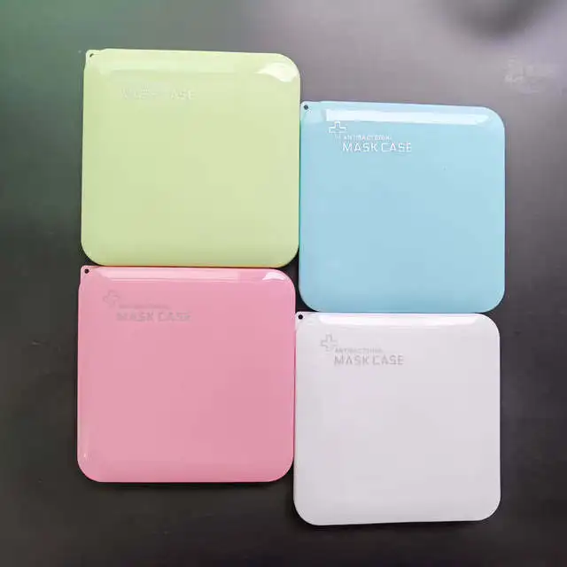

Mask Storage Box mask holder Portable Dust-Proof Moisture-Proof Children's Student Mask Box Available in multiple colors