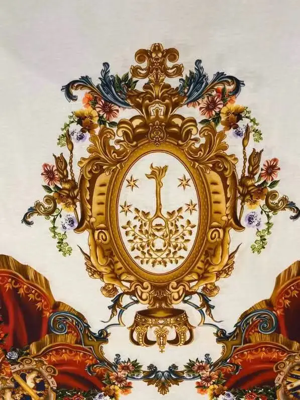 WE11841Fashion мужские топы и тройники Подиумные Роскошные известный бренд Европейский дизайн Короткие вечерние футболки с принтом мужская одежда