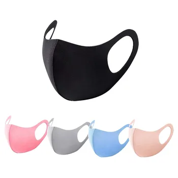 

5pcs Unisex Reusable Washable Face Mask Breathable Protection For Washable Masc Aghaidhe Mouth Mask Facemask Maschere Maska