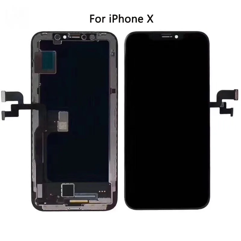 AAA OLED экран для iPhone X lcd XR XS lcd сенсорный экран дигитайзер с рамкой Замена AMOLED для iPhone XS Max lcd