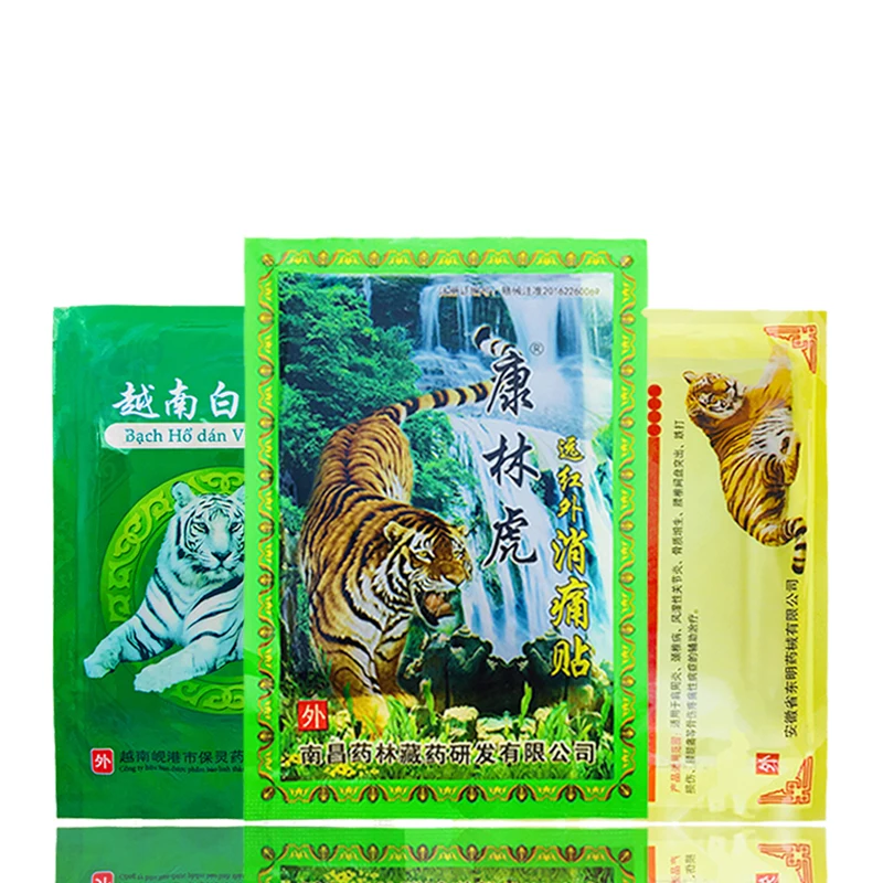 3 Typ=24pieces Tiger Balm Pain Relief Patch Body Back Muscle Arthritis 100% Original Chinese Natural Herbal Medical Plaster A209